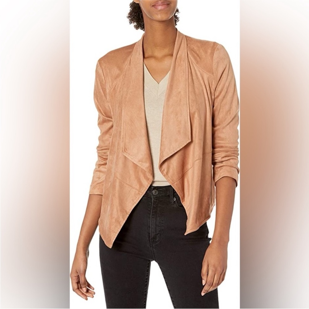 BB Dakota Light Brown Draped Blazer